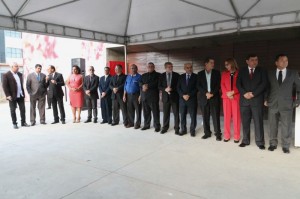 Vereadores durante a inauguração da nova sede da Câmara. Foto: Ricardo Bittner
