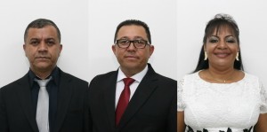 Vereadores Professor Toninho Morgado, Zé Lagoa e Neusa do Fadul compõem a Comissão de Economia da Câmara. Foto: Ricardo Bittner